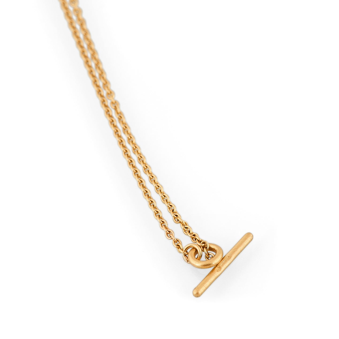 Circle Pendant Necklace, 22ct Gold