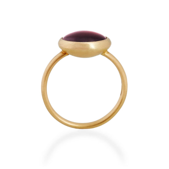 Almandine Garnet Ring, 22ct Gold