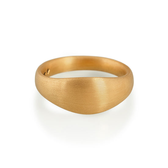 Elliptical Ring, 22ct Gold