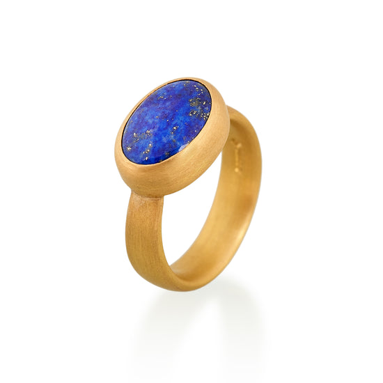 Lapis Lazuli Ring, 22ct Gold