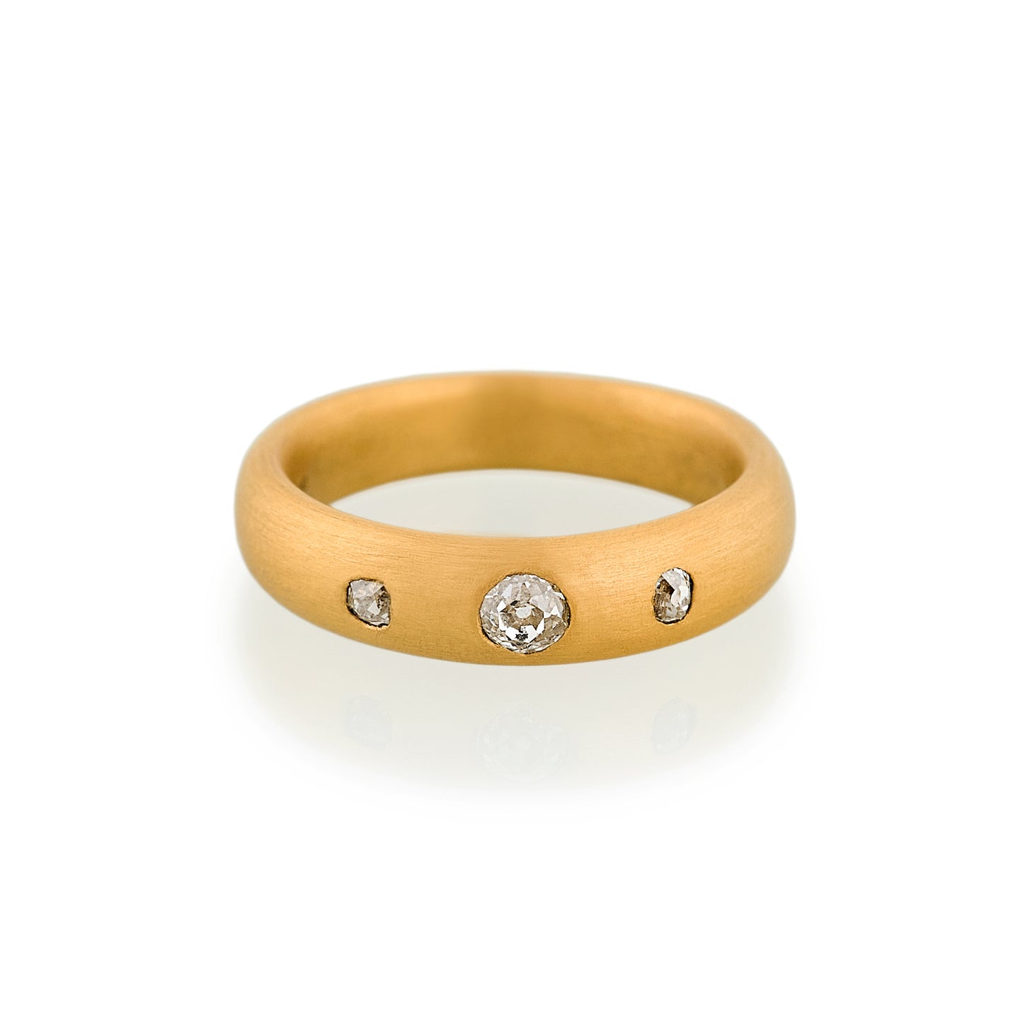 3 Diamond Tapered Ring