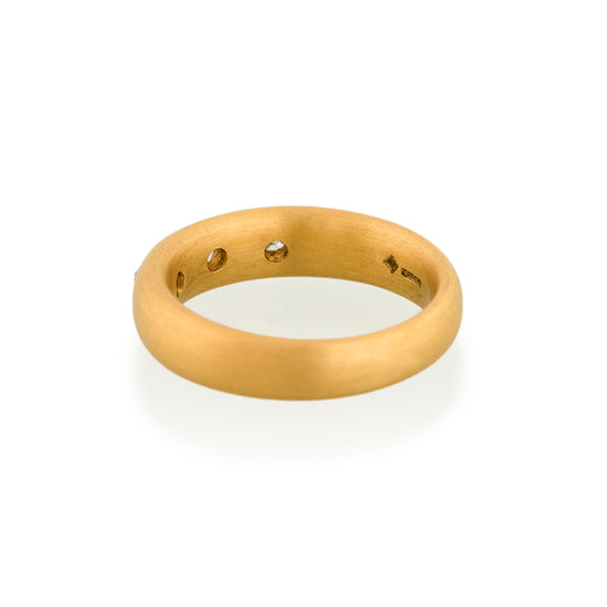 3 Diamond Tapered Ring