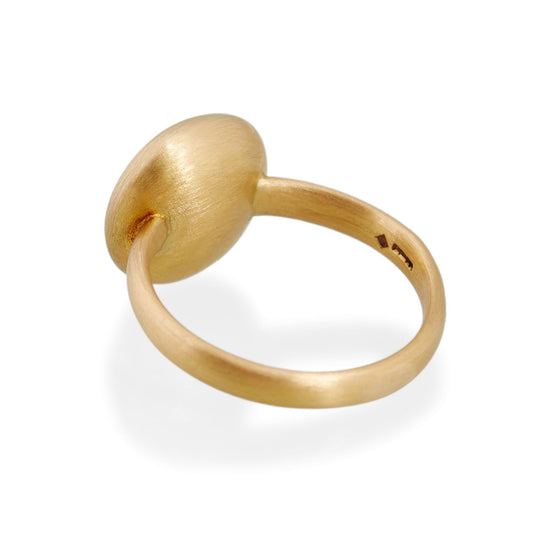 Almandine Garnet Ring, 22ct Gold