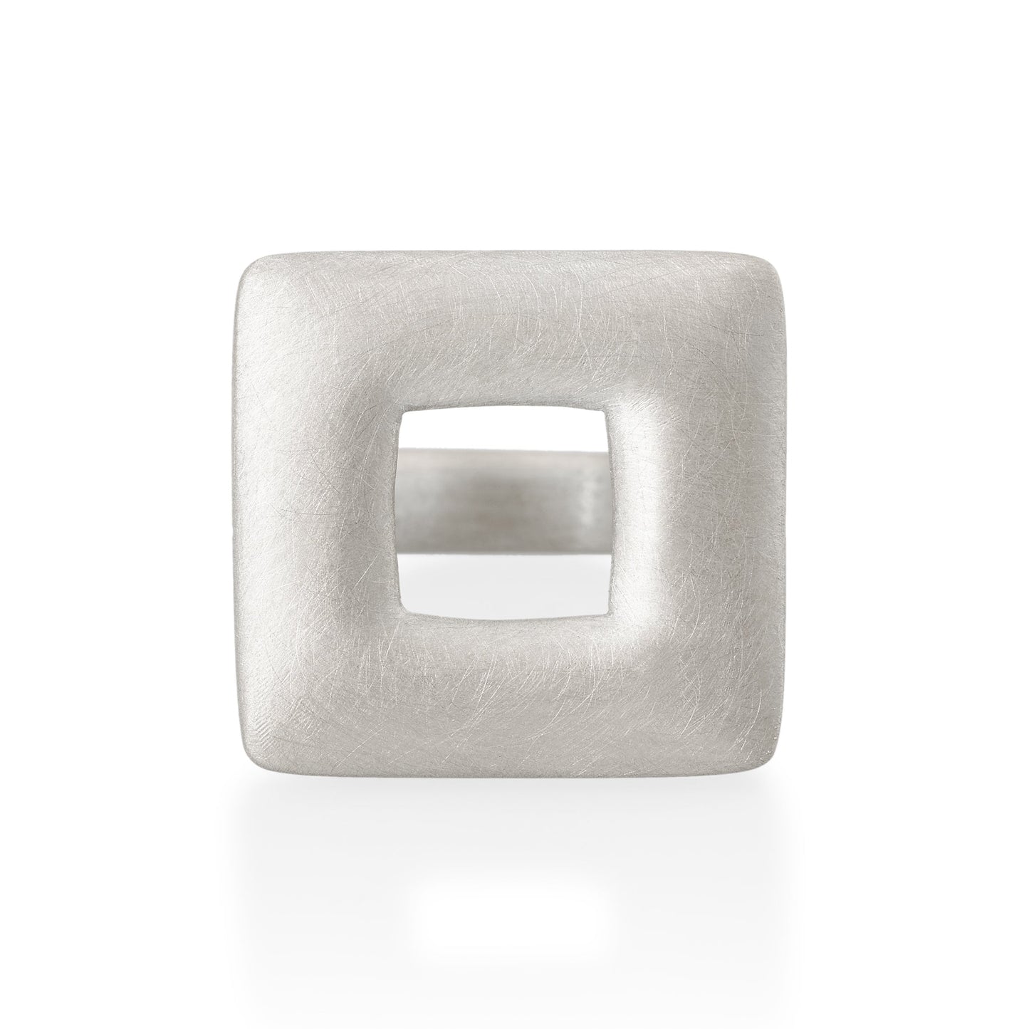 Load image into Gallery viewer, Large Square Ring, Silver
