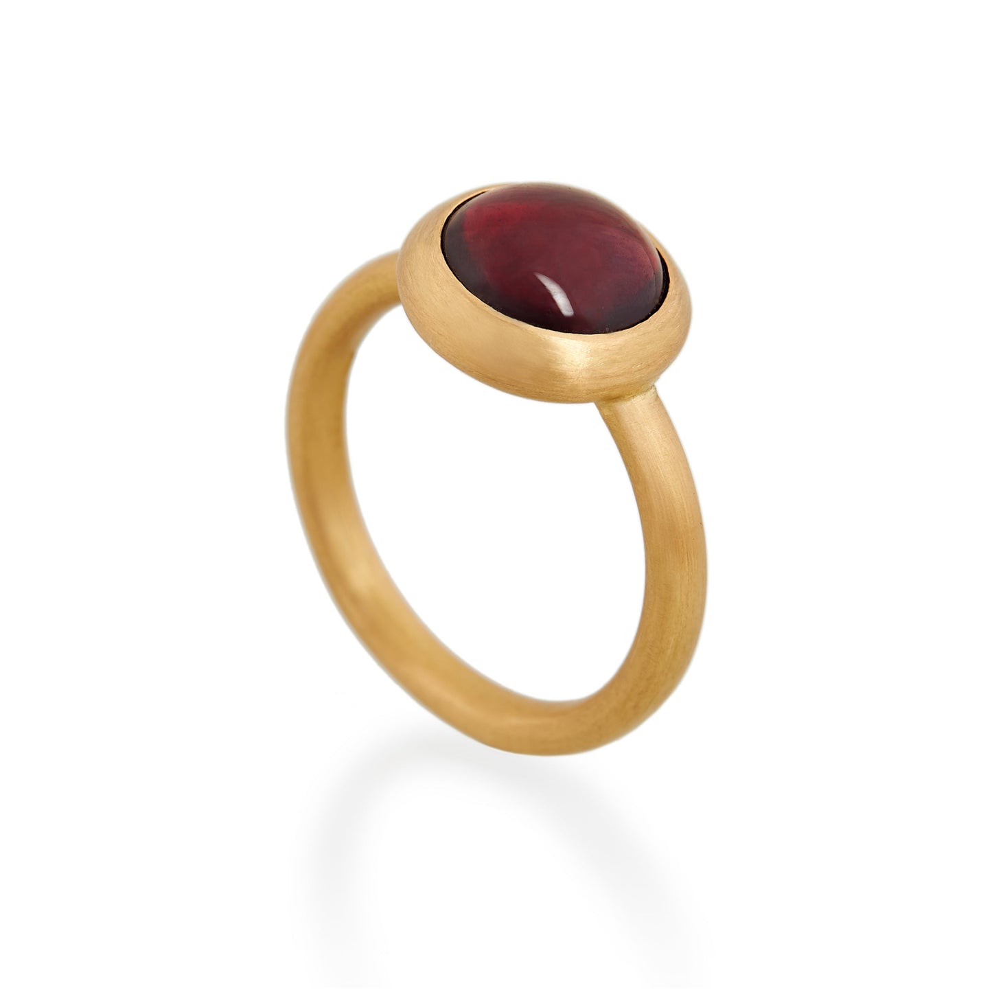 Load image into Gallery viewer, Antique Garnet Ring, 22ct Gold
