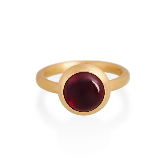 Load image into Gallery viewer, Antique Garnet Ring, 22ct Gold
